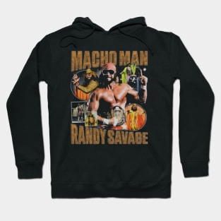 Macho Man Vintage Bootleg Hoodie